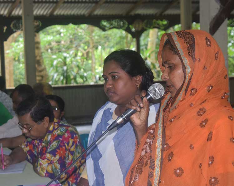 farmer speaking